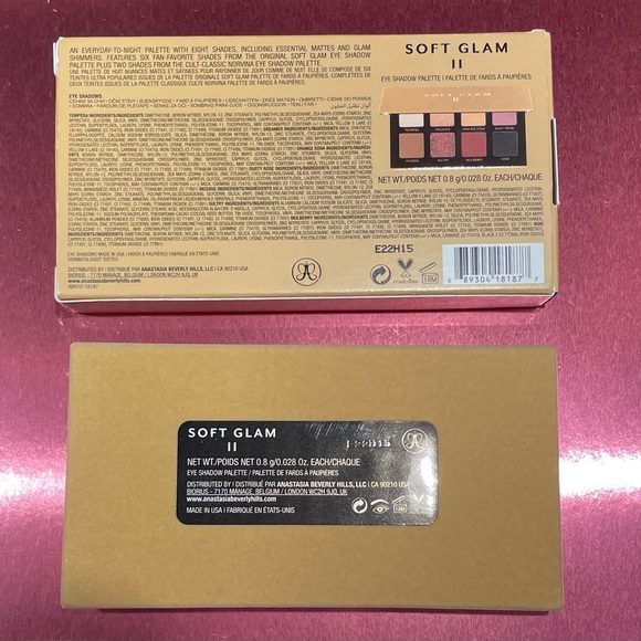 2/$30 Anastasia Beverly Hills: Soft Glam II Mini Eyeshadow Palette - Picture 4 of 5